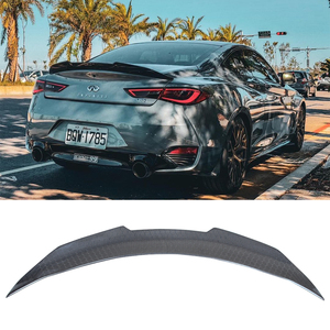 สำหรับ Q60 Q60S คูเป้สไตล์ PSM2รังผึ้งคาร์บอนไฟเบอร์สปอยเลอร์ท้ายรถปีก2013-2023 - Product Image 1