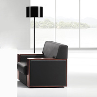 Ensemble de canapés de bureau exécutifs modernes en cuir, structure en bois massif, garantie de 6 ans, pour appartement, bureau à domicile, salon, chambre à coucher