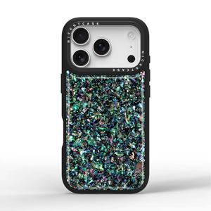 Aikusu Bleu Violet Rose – Coque de Téléphone de Luxe en Nacre pour Femmes, Vente en Gros, pour iPhone 17 16 15 14 13 12 11 Pro Max - Product Image 1