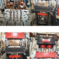 Presse hydraulique de 315 tonnes pour le cintrage et le façonnage de la carrosserie avant d'un tricycle électrique, offrant un excellent rapport qualité-prix.