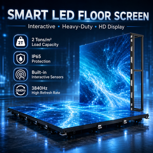 หน้าจอ LED แบบอินเทอร์แอคทีฟ P2.97 รองรับน้ำหนัก 2 ตัน ทนทาน สำหรับพื้นที่การใช้งานหนาแน่น เช่น ห้างสรรพสินค้า นิทรรศการ และเวที - Product Image 2