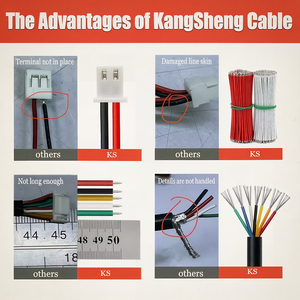 Konektor Kustom Shr-6 7-pin 1.0mm 1.0 Pitch 12 6 Pin Male Female Jst Sh shr Plug Connector 1mm Pitch 4-pin Kabel 5pin Kawat - Product Image 4