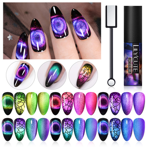 Magia produttori di occhi di gatto UV <span class=keywords><strong>Gel</strong></span> smalto colori magnetici <span class=keywords><strong>per</strong></span> fai da te Nail Art stile francese <span class=keywords><strong>per</strong></span> la sorgente lampada a LED <span class=keywords><strong>per</strong></span> saloni - Product Image 6