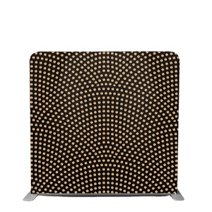 Cabina de fotos móvil, telón de fondo de tela de tensión personalizada, funda de almohada, en forma recta, Popular, 10x8 pies, venta de fábrica - Product Image 1
