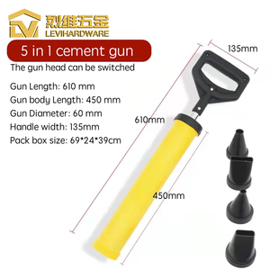 Wholesale Yellow Cement Filling <strong>Gun</strong> Plastic Disposable Cement <strong>Gun</strong> Mortar <strong>Pointing</strong> Grouting <strong>Gun</strong> Sprayer Applicator Tool - Product Image 2