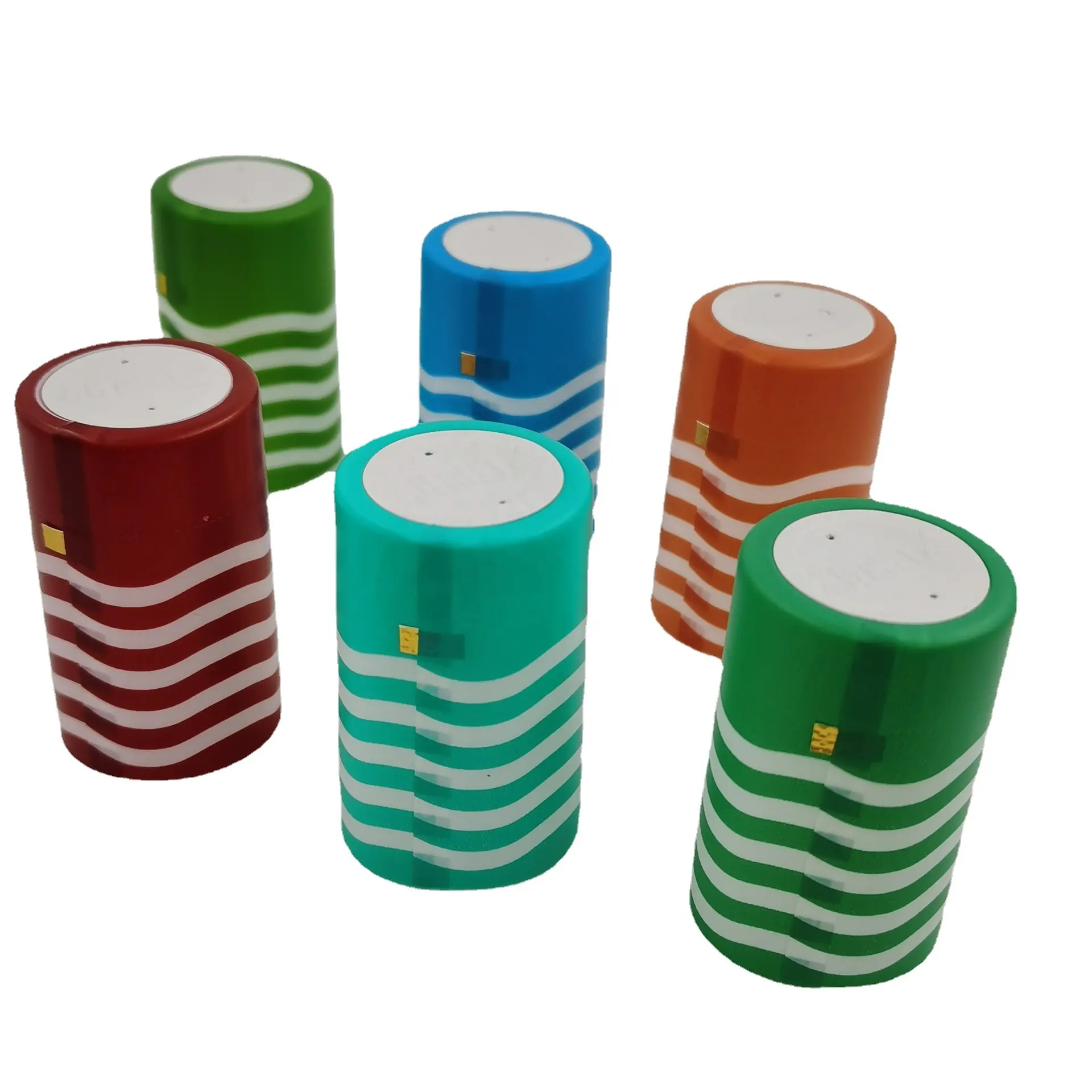 Пользовательский цветной тисненый логотип ПВХ термоусадочная крышка для винных капсул Крышка для бутылок алюминиевая фольга термоусадочная крышка
