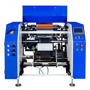 high precision cling film rewinding machine professional manufacturer stretch cling film rewinding machine