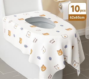 Housses de siège de toilette jetables extra larges pour adultes, protège-sièges individuels pour l'apprentissage de la propreté des enfants - Product Image 5