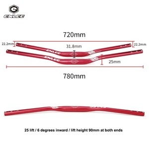 ENLEE – guidon de vélo en alliage d'aluminium, 31.8x720/780mm, en Stock - Product Image 3