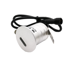 IP67 lumière dans le sol enterré étanche extérieur encastré <span class=keywords><strong>Spot</strong></span> sol souterrain lampadaire jardin étoile lumière piste lumière 1W - Product Image 1