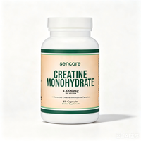 Capsules de créatine monohydrate, complément sportif pour la prise de masse musculaire, stimulant énergétique pour la salle de sport, soutien pour la musculation et la remise en forme