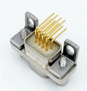 Conector de Aviación Hembra Recto de 9 Pines J30J-9ZK con Cubierta Antipolvo, Cable de Conexión de 1 Pie, Cableado Industrial - Product Image 3