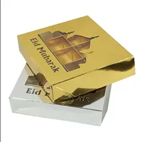 Coffrets cadeaux personnalisés élégants au chocolat et à la truffe Présentoir de bonbons mélangés Fenêtre transparente Avantage industriel UV Fabriqué en papier carton feuille