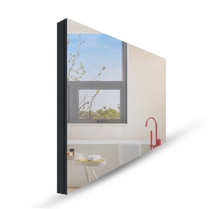 <span class=keywords><strong>ShareTV</strong></span> Espejo de baño iluminado rectangular moderno TV impermeable con lentes de aluminio para hoteles - Product Image 2