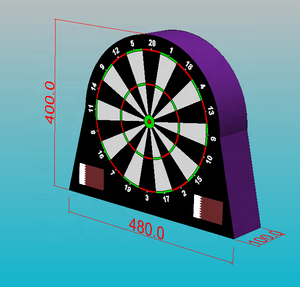 Jeu de fléchettes gonflable de la meilleure qualité, jeu de tir à la <span class=keywords><strong>cible</strong></span>/jeu de fléchettes de football gonflable - Product Image 2