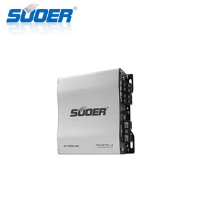 Amplificateur de <span class=keywords><strong>voiture</strong></span> de classe D moderne de <span class=keywords><strong>petite</strong></span> taille à 4 canaux de 1000 watts de puissance maximale pour CT-300.4D-U avec filtres de fréquence - Product Image 4