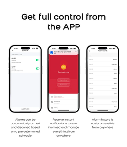 Pantalla táctil de 4,3 pulgadas 4G WiFi inalámbrico Tuya sistema de seguridad de alarma antirrobo para el hogar inteligente - Product Image 4