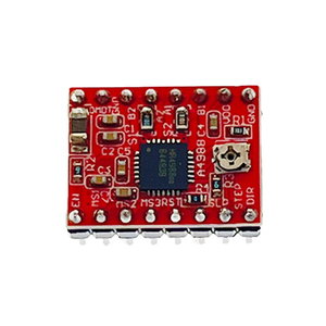 สเต็ปมอเตอร์ไดร์เวอร์ <span class=keywords><strong>A4988</strong></span> OKY3902พร้อมแผงระบายความร้อน3D ชิ้นส่วนเครื่องพิมพ์ - Product Image 1