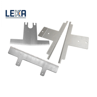 Couteaux dentelés en acier inoxydable plaqué LEKA, lames industrielles personnalisées pour machine à découper le papier