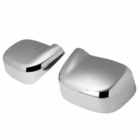 Apto para 2002-2008 DODGE RAM 1500 / 2003-2009 DODGE RAM 2500 y 3500 cubierta de espejo lateral cromado