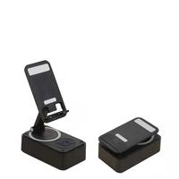 Support de téléphone rotatif à 360 degrés télescopique multifonction 3-en-1 pour haut-parleur Bluetooth, nouveau support paresseux pour diffusion en direct