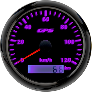 Nuevo Velocímetro GPS para Motocicleta, Automóvil y Embarcaciones, con Indicador de Velocidad en <span class=keywords><strong>MPH</strong></span> y KMH, LED Rojo, Resistente al Agua IP67, 85 mm - Product Image 4