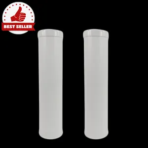 Industrial Co-friendly High Temperature Empty Lithium Base Lubricating Yellow Grease Glue 400ml Plastic Grease Cartridge Tube