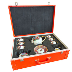 Wholesale Luxury Royal Personage Pattern Home Decors Ceramic Gold Handle Coffee <b>Tea</b> <b>Set</b> - Product Image 6
