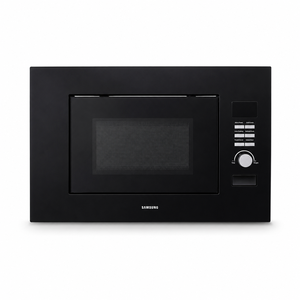 Horno Microondas Empotrado <span class=keywords><strong>SAMSUNG</strong></span> de 20L, Negro, con Panel de Operación Multifuncional, Temporizador Digital LCD Mecánico - Product Image 1