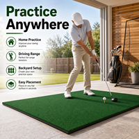 Tapis de frappe de golf professionnel XJT 750*1000cm, grand tapis d'entraînement pour practice de golf, vente en gros, logo personnalisé, directement de l'usine, en vrac