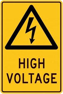 Tùy chỉnh 450*600 * t0.8mm đường giao thông dấu hiệu nguy hiểm cảnh báo thận trọng thông báo PVC Giao Thông Đường Bộ an toàn cảnh báo dấu hiệu - Product Image 2