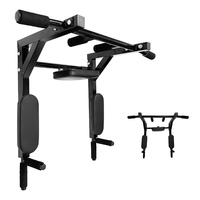 Equipo de ejercicio portátil para gimnasio en casa, entrenador de interior, máquina de dominadas de barra Horizontal para entrenamiento de pared deportiva