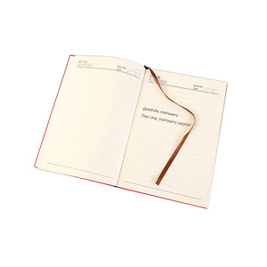 Carnet de notes GemFully à prix raisonnable, format A5, couverture souple en cuir, avec porte-stylo, ligné - Product Image 3