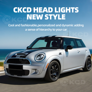 Phares RGB archaïques pour Mini Cooper R56 2007-2013 MINI Cooper S One <span class=keywords><strong>D</strong></span> R55 R57 R58 JCW CLUBMAN Convertible, phare avant LED - Product Image 2