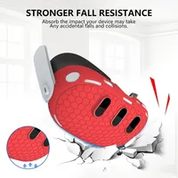 Housse de protection en silicone pour casque VR Meta Quest 3, antidérapante, anti-poussière, étui de protection pour le visage, accessoires de jeu, étui en caoutchouc