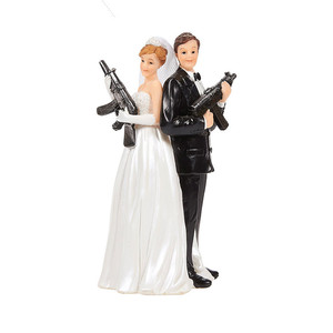 Wedding Cake Topper Sposa e Lo Sposo Figurine Tenere Just Married Bordo Dolce Wedding Couple Figure <span class=keywords><strong>per</strong></span> le Decorazioni Souvenir - Product Image 6