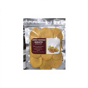 Chocolate Coated Dried Mango Slices <b>Sweet</b> Tropical Fruit Snack Preserved Elongated Shape - Product Image 3
