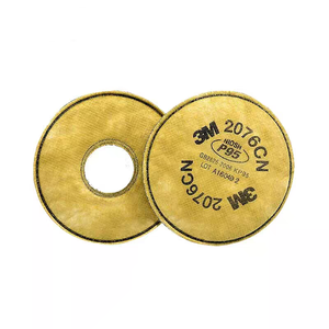 2076CN 미립자 필터 P95 방진 가스 마스크 6000/7500 시리즈 재사용 가능 반/전면 마스크 포장 1쌍 한 봉지 - Product Image 1