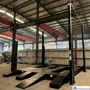 Sistema de Estacionamiento Vertical Hidráulico de Cuatro Postes y Triple Apilamiento, <span class=keywords><strong>Venta</strong></span> Directa de Fábrica, 2000kg+1700kg, Equipo de Estacionamiento - Product Image 2
