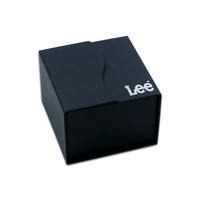 Carton personnalisé noir papier texture de luxe double ouverture montre intelligente boîtes et étuis d'emballage cadeau boîte à rouleau de montre avec logo