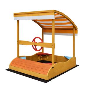 ชุดแซนด์บ็อกซ์สำหรับเด็กสองคนในโรงเรียน, ชุดแซนด์พิทสำหรับเด็กเล่นกลางแจ้งพร้อมกันสาดลายทาง - Product Image 2