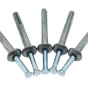 1/4 pulgadas X 1 pulg. Martillo-Set Nail Drive Anclajes de hormigón Aleación de <span class=keywords><strong>zinc</strong></span> Martillo Drive Pin de expansión Anclaje en clavo - Product Image 1