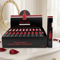 Pour Lui & Pour Elle Eau de Parfum en Spray Rouge Noir Flacon Haute et Fine Étui de Présentation Anniversaire Romantique Longue Durée
