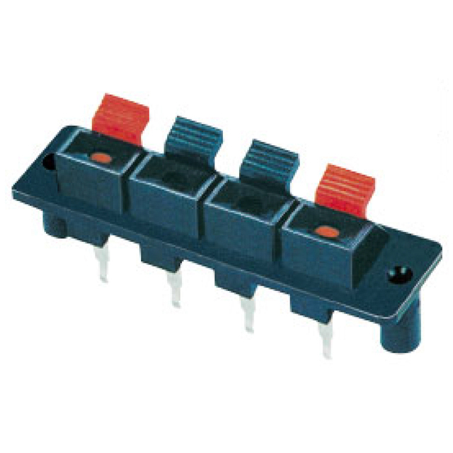 4 Ports Speaker Clip 4P Spring Terminal Audio Terminal Four-bit Aging test Terminal Clip