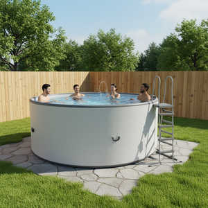 <span class=keywords><strong>Piscina</strong></span> Inflable con Acabado Cepillado, Material de PVC Grueso con Protección UV - Product Image 1