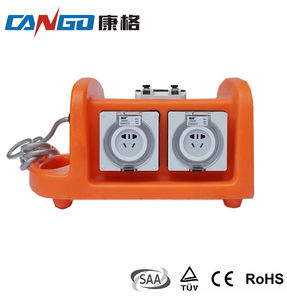 Hộp Phân Phối Ổ Cắm Điện Ngoài Trời Chống Thấm Nước Tạm Thời Di Động - Product Image 4