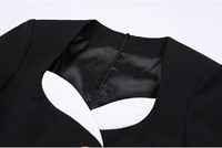OUDIAN Robe Courte Décontractée à Manches Longues et Boutons, Nouvelle Collection Automne-Hiver, Style Populaire pour Femme, Idéale pour le Quotidien, Robes Élégantes
