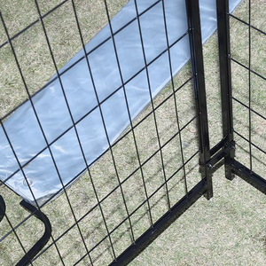 Cages modulaires d'extérieur en gros, cages en métal soudées, maison pour animaux de compagnie, grandes et moyennes cages pour animaux de compagnie, fournisseur d'usine - Product Image 2