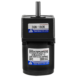 Tvt <span class=keywords><strong>Motor</strong></span> 6W 60Mm Snelheidsregelaar Eenfase Ac Rem Inductiemotor Inductieremmotor Met Versnellingsbak 2ik6gn-c - Product Image 2