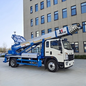 Máquina de elevación de construcción JIUHE, camión de operación de gran altitud <span class=keywords><strong>con</strong></span> <span class=keywords><strong>elevador</strong></span> de escalera aérea de 45m, camión <span class=keywords><strong>elevador</strong></span> eficiente - Product Image 3